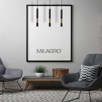 LED-kattokruunu narussa DALLAS 3xGU10/3W/230V