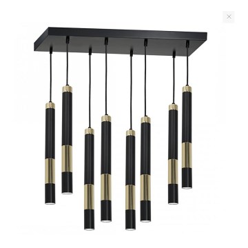 LED-kattokruunu narussa DALLAS 8xGU10/3W/230V