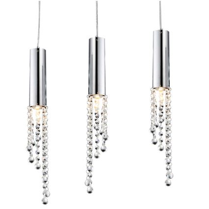 LED-kattokruunu narussa DUERO 3xLED/3W/230V