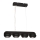 LED-kattokruunu narussa FLARE 4xLED/10W/230V musta