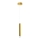 LED-kattokruunu narussa GOLDIE 1xLED/5W/230V kultainen