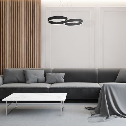 LED-kattokruunu narussa INFINITY LED/50W/230V