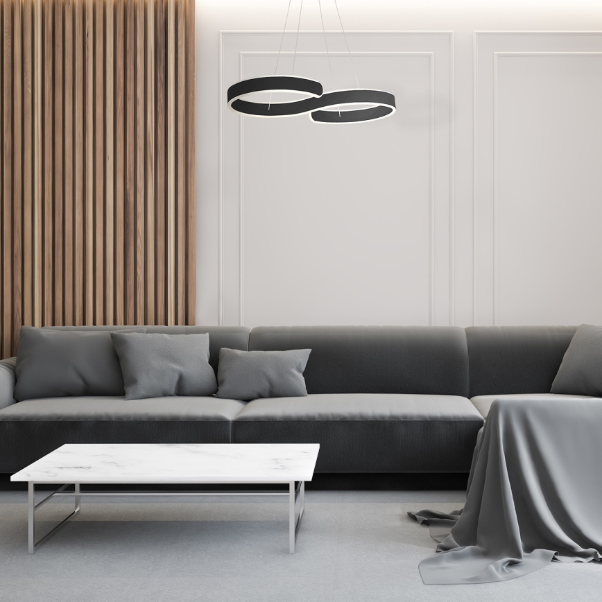 LED-kattokruunu narussa INFINITY LED/50W/230V