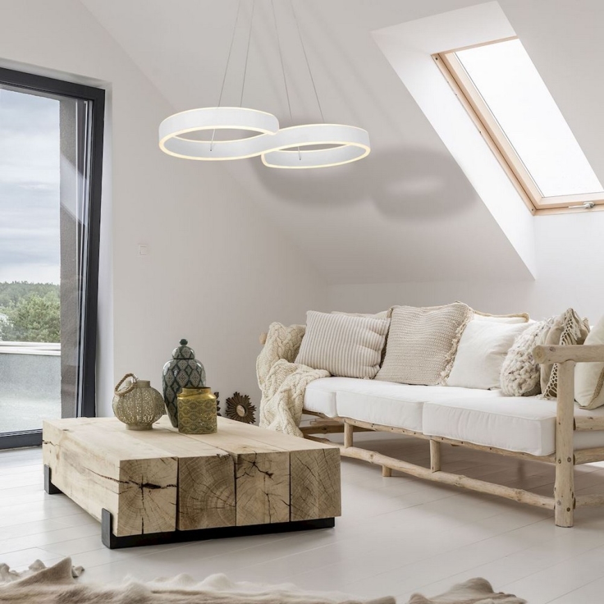 LED-kattokruunu narussa INFINITY LED/50W/230V