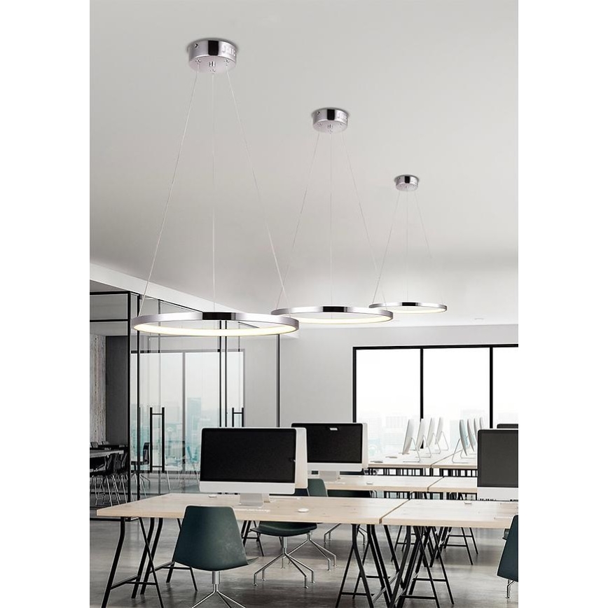 LED-kattokruunu narussa LUNE LED/25W/230V