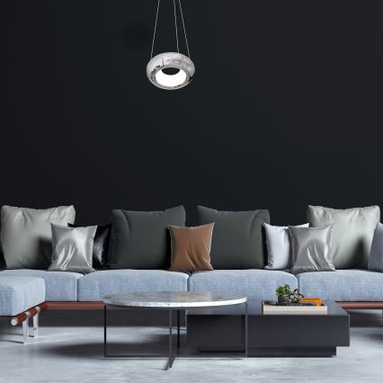 LED-kattokruunu narussa MERCURIO 1xLED/12W/230V