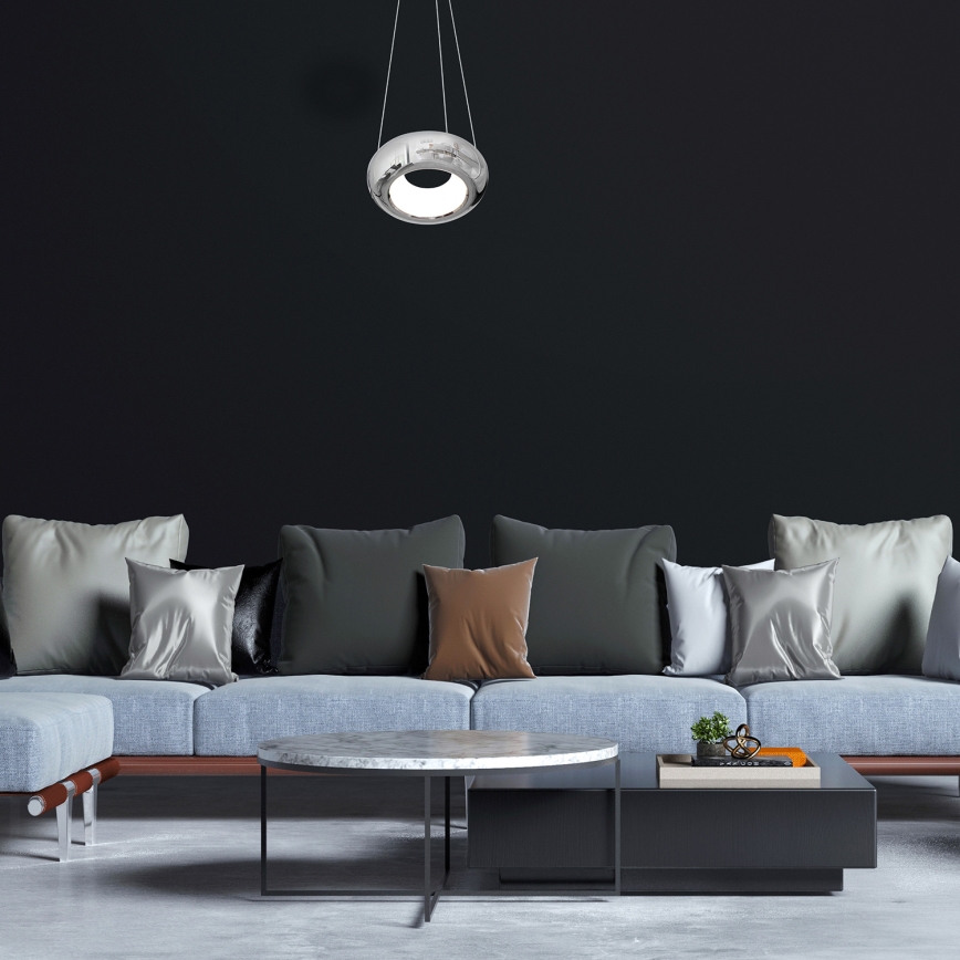LED-kattokruunu narussa MERCURIO 1xLED/12W/230V