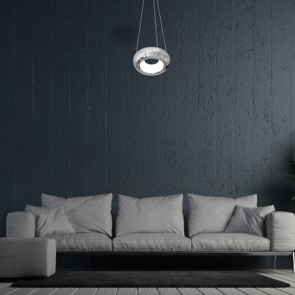 LED-kattokruunu narussa MERCURIO 1xLED/12W/230V
