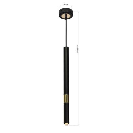LED-kattokruunu narussa MONZA 1xG9/7W/230V