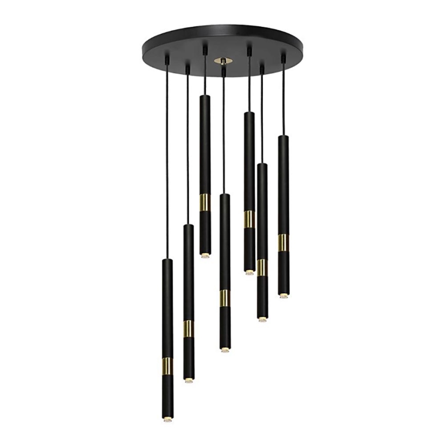 LED-kattokruunu narussa MONZA 7xG9/7W/230V