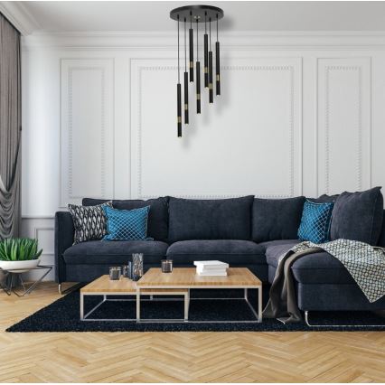LED-kattokruunu narussa MONZA 7xG9/7W/230V