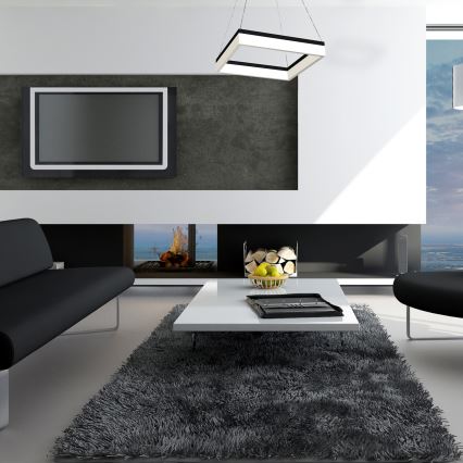 LED-kattokruunu narussa NERO 1xLED/32W/230V