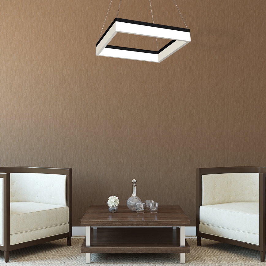 LED-kattokruunu narussa NERO 1xLED/32W/230V