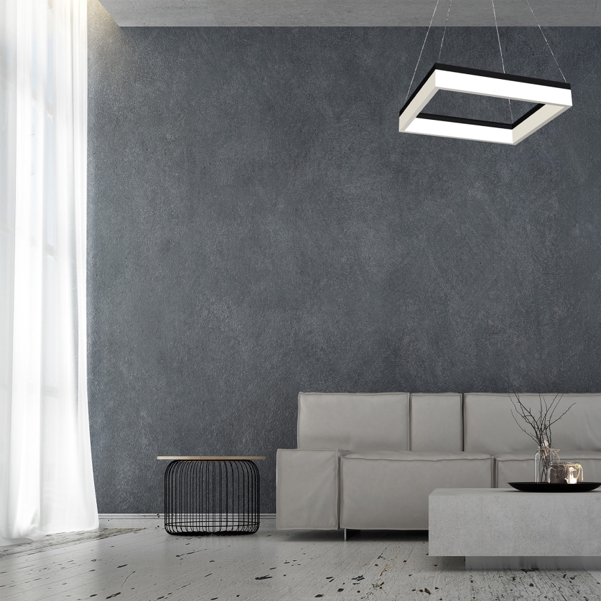 LED-kattokruunu narussa NERO 1xLED/32W/230V