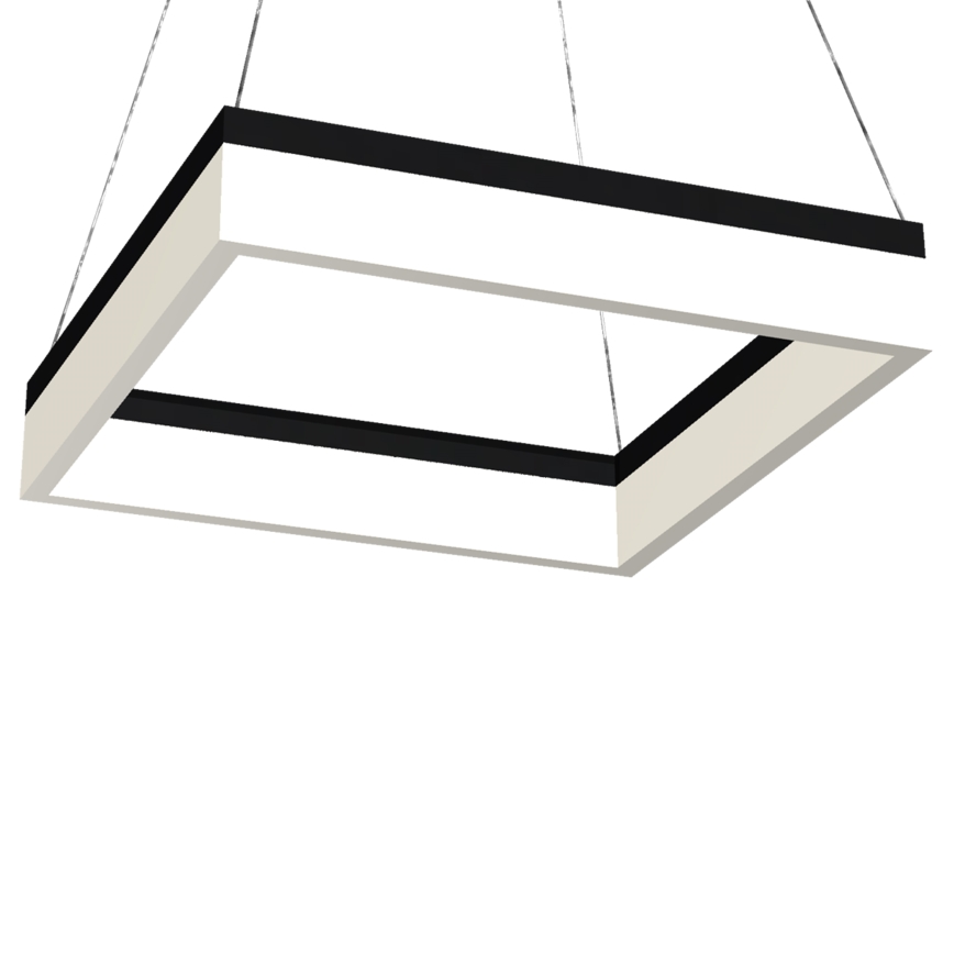 LED-kattokruunu narussa NERO 1xLED/32W/230V