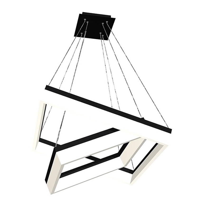 LED-kattokruunu narussa NERO 2xLED/80W/230V