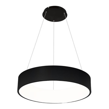 LED-kattokruunu narussa OHIO BLACK LED/24W/230V