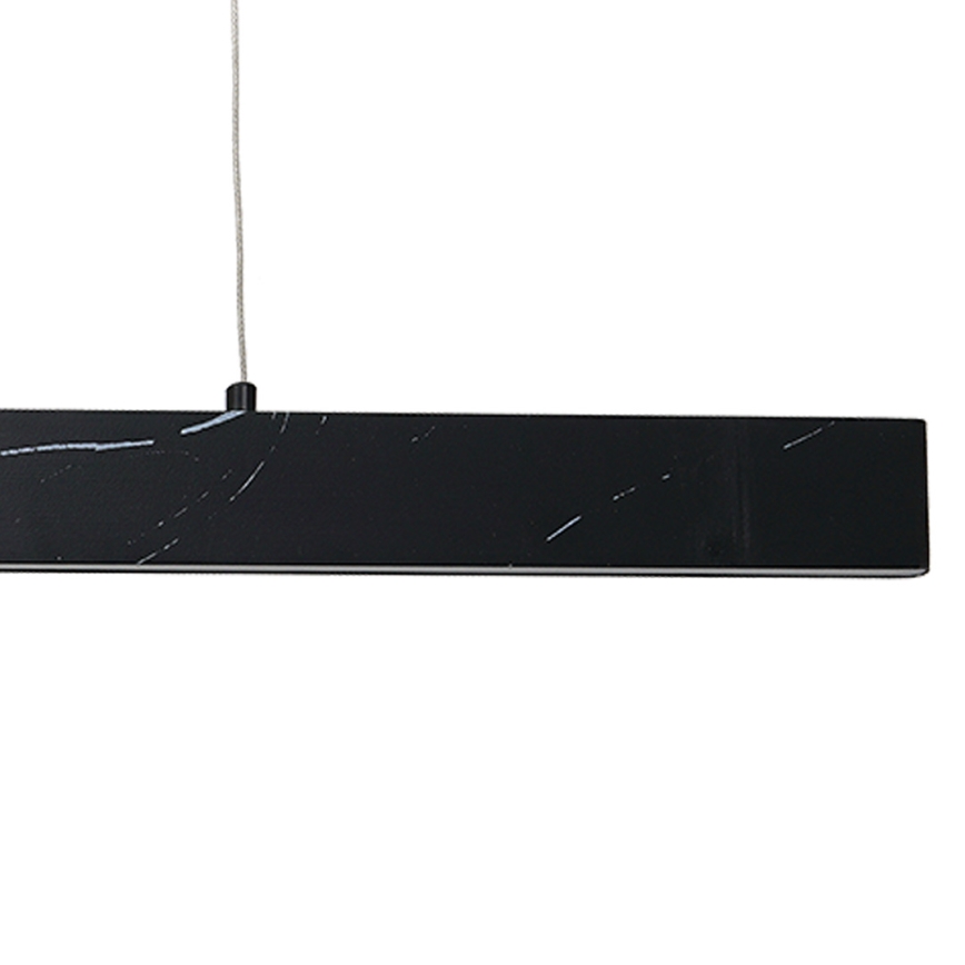 LED-kattokruunu narussa PIERCE LED/18W/230V musta