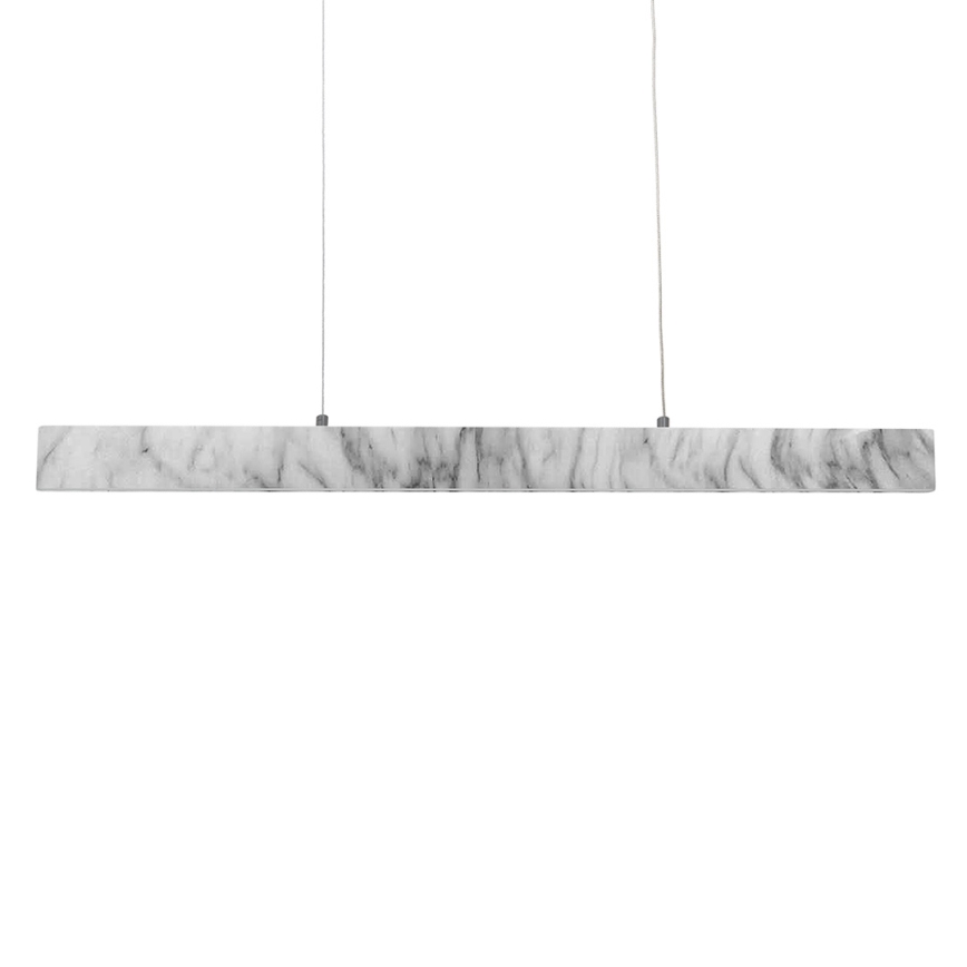 LED-kattokruunu narussa PIERCE LED/18W/230V valkoinen/harmaa