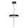 LED-kattokruunu narussa SPARK LED/35W/230V musta