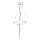 LED-kattokruunu narussa SPARK LED/35W/230V valkoinen