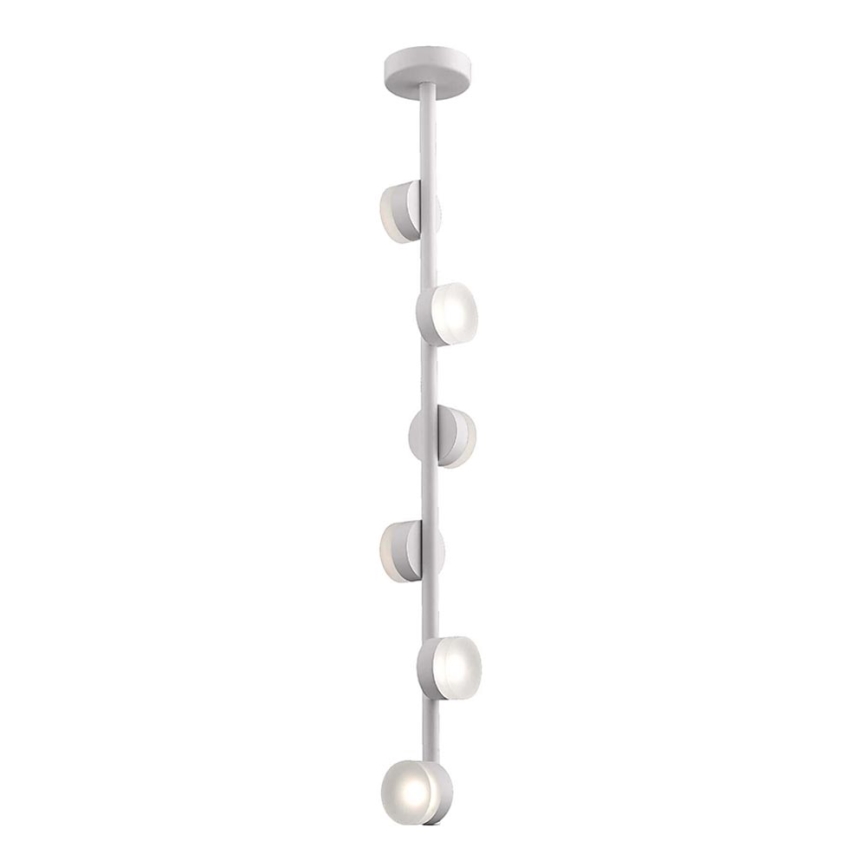 LED-kattokruunu tangossa COMFORT 6xLED/5W/230V valkoinen