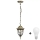 LED -kattokruunu ulos FLORENCJA 1xE27/10W/230V IP43