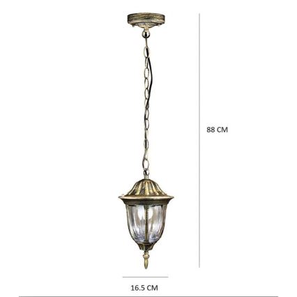 LED -kattokruunu ulos FLORENCJA 1xE27/10W/230V IP43