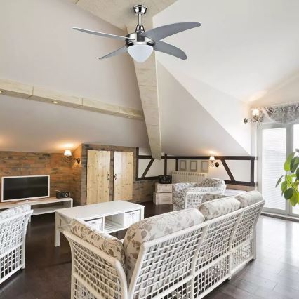 LED-kattotuuletin LED / 15W / 230V 3000K / 4000K / 6400K + kaukosäädin