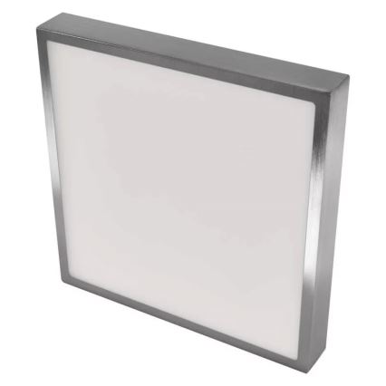 LED Kattovalaisin NEXXO LED/28,5W/230V 3000/3500/4000K 30x30 cm mattakromi