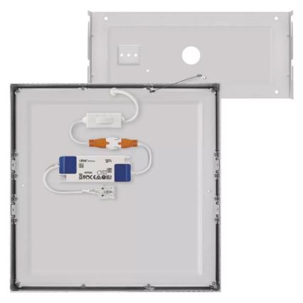 LED Kattovalaisin NEXXO LED/28,5W/230V 3000/3500/4000K 30x30 cm mattakromi