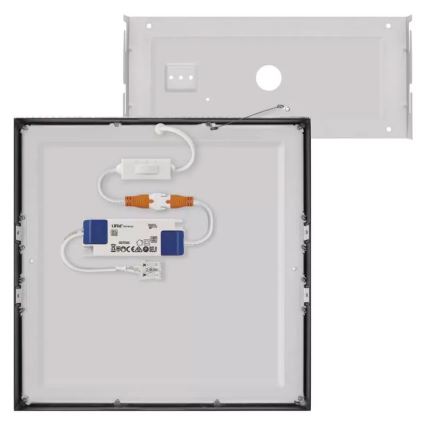 LED Kattovalaisin NEXXO LED/28,5W/230V 3000/3500/4000K 30x30 cm musta