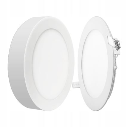 LED-kattovalaisin 2in1 LED/18W/230V 4500K halkaisija 22,6 cm valkoinen