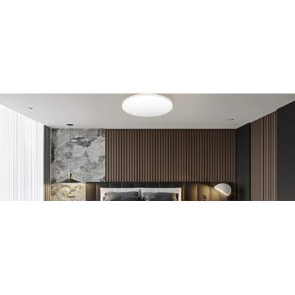 LED-kattovalaisin kanssa motion ja dusk sensori LED/24W/230V 4000K halkaisija 32,5 cm valkoinen