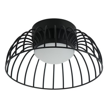 LED Kattovalaisin BETSY LED/12W/230V halkaisija 25 cm musta