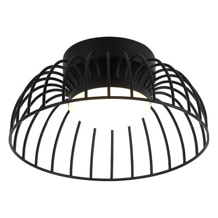 LED Kattovalaisin BETSY LED/12W/230V halkaisija 25 cm musta