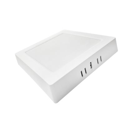 LED-kattovalaisin BLOCK LED/12W/230V 4000K 16,7x16,7 cm valkoinen