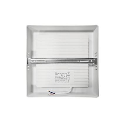 LED-kattovalaisin BLOCK LED/18W/230V 4000K 21,4x21,4 cm valkoinen