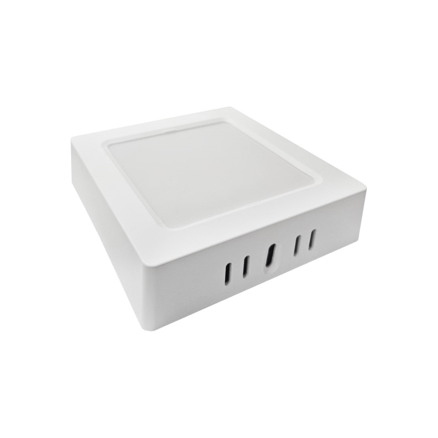 LED-kattovalaisin BLOCK LED/6W/230V 4000K 12x12 cm valkoinen