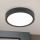 LED-kattovalaisin BULLY LED/12W/230V halkaisija 14 cm musta