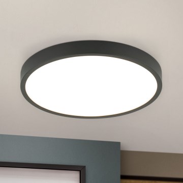 LED-kattovalaisin BULLY LED/24W/230V halkaisija 24 cm musta
