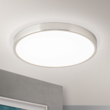 LED-kattovalaisin BULLY LED/28W/230V halkaisija 28 cm mattakromi