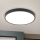 LED-kattovalaisin BULLY LED/28W/230V halkaisija 28 cm musta