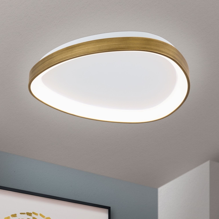 LED-kattovalaisin CHARLIE LED/35W/230V halkaisija 45 cm kulta