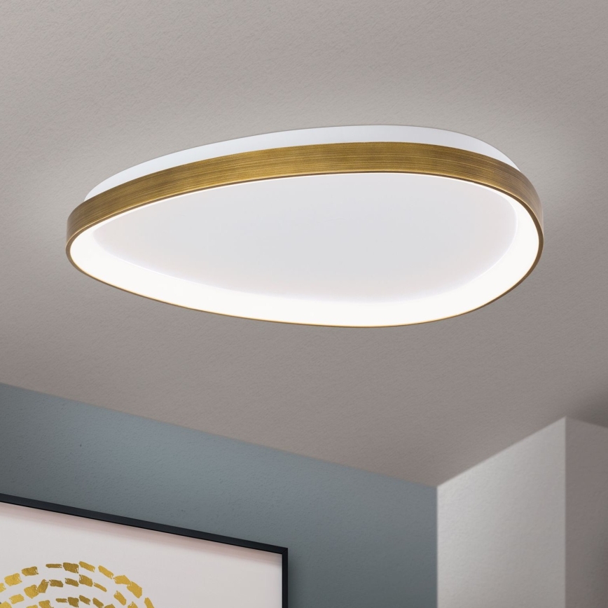 LED-kattovalaisin CHARLIE LED/48W/230V halkaisija 65 cm kulta