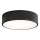 LED-kattovalaisin CLEO LED/24W/230V 3000K halkaisija 30 cm musta