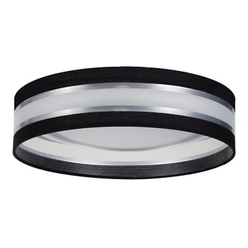 LED-kattovalaisin CORAL 1xLED/20W/230V musta/hopea