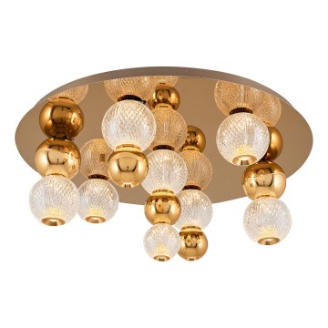 LED-kattovalaisin CREMONA LED/37W/230V 3000K kultaisena