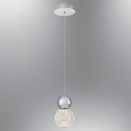 LED Kattovalaisin CREMONA LED/5W/230V 3000K matta kromi