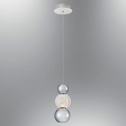 LED Kattovalaisin CREMONA LED/5W/230V 3000K matta kromi